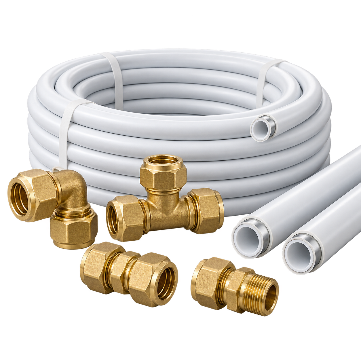 Aluminum Plastic Composite Pipe And Fitting